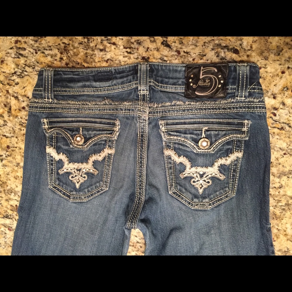 Studio 5 7 x 33 Boot Cut Jeans
